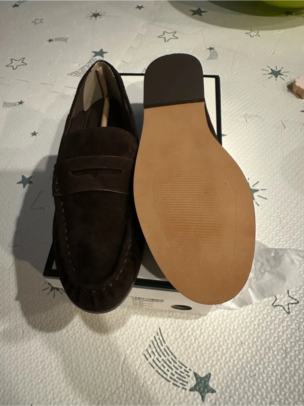 Steve Madden Stewart Convertible Penny Loafer Taupe Suede Sz   BRAND NEW